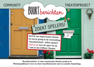 Buurtberichten flyer